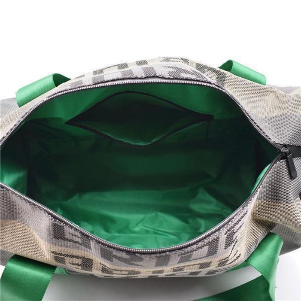 Bride Duffel Bag - Green Straps