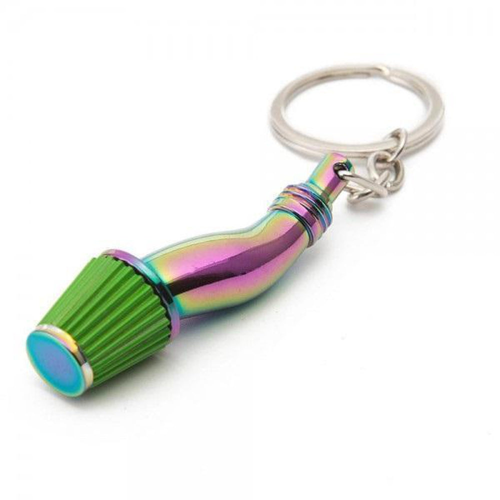 Cold Air Intake Neochrome Keychain in Green