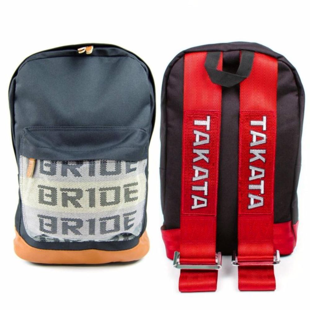 Red bottom backpack hot sale