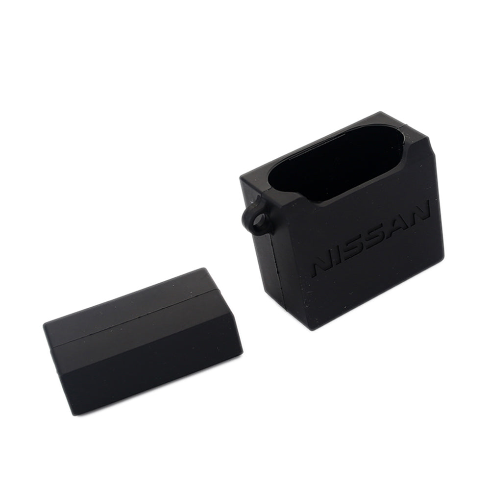 Nissan Skyline GTR JDM AirPods Case in Black - Backside