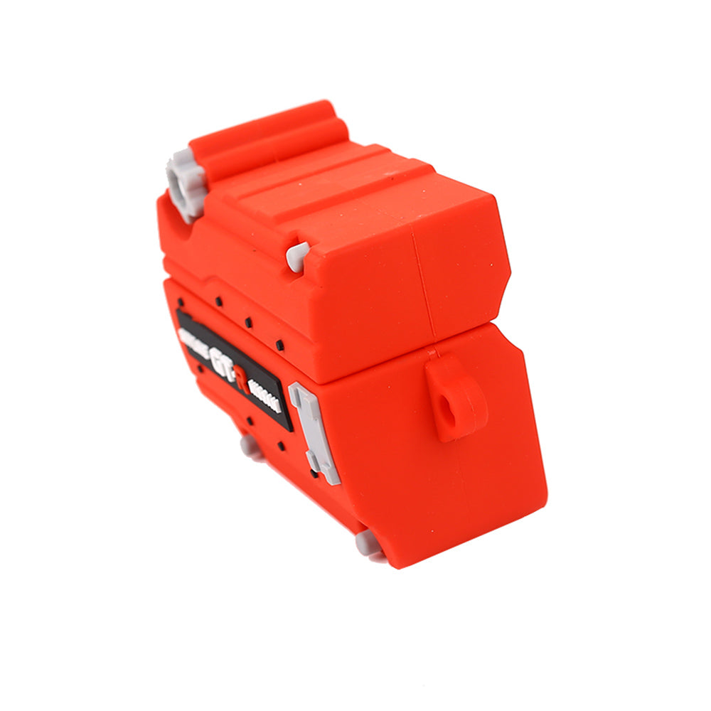 Nissan Skyline GTR RB26 Engine JDM AirPods Pro Case Cover in Red.