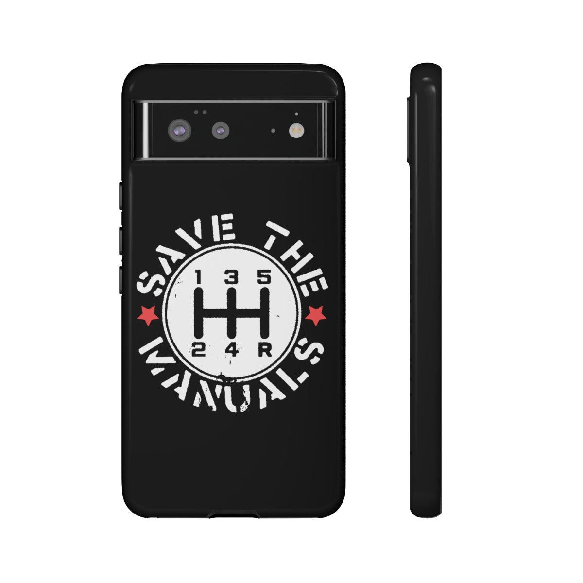 Save The Manuals - Car Phone Case - Google Pixel 6