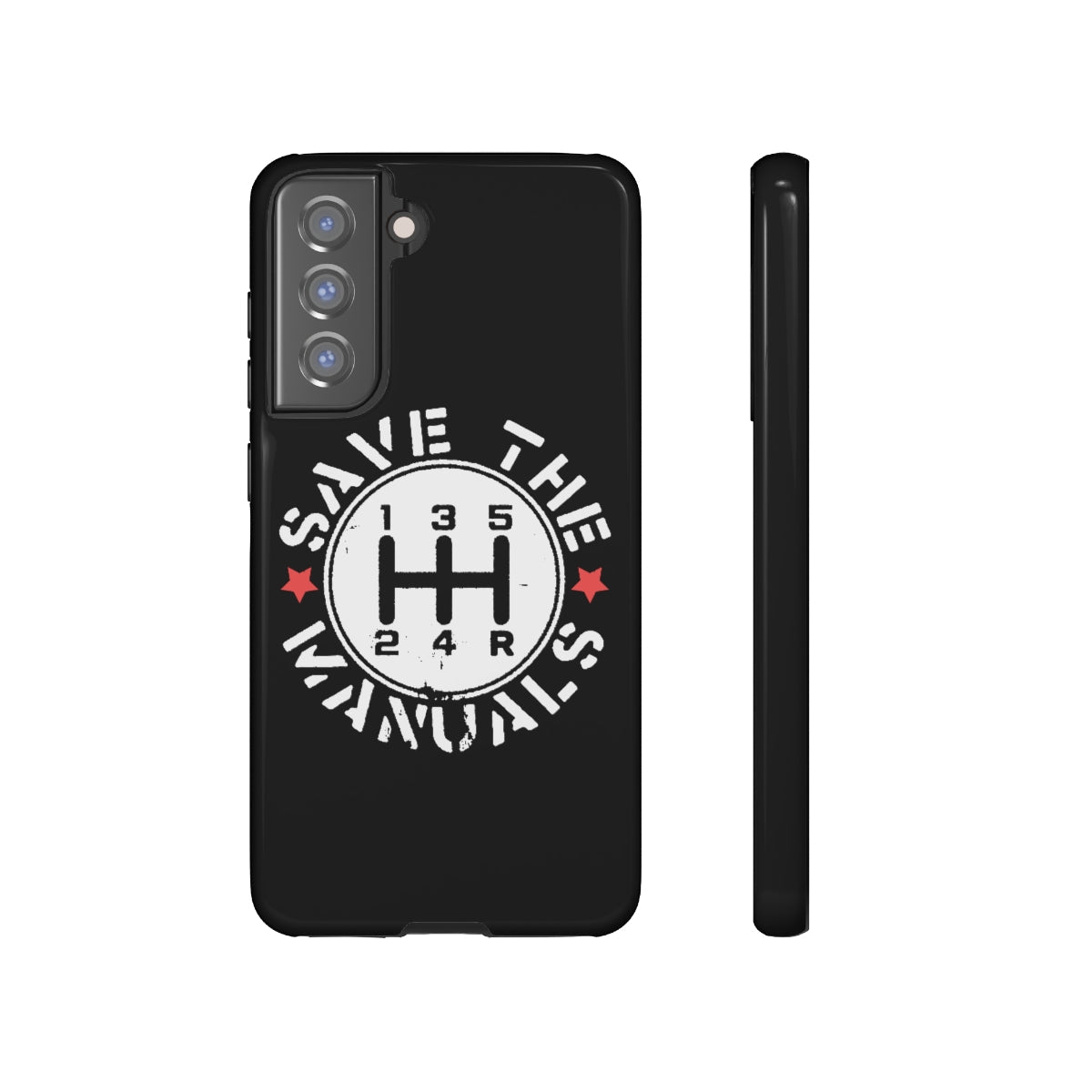 Save The Manuals - Car Phone Case - Samsung Galaxy S21 FE