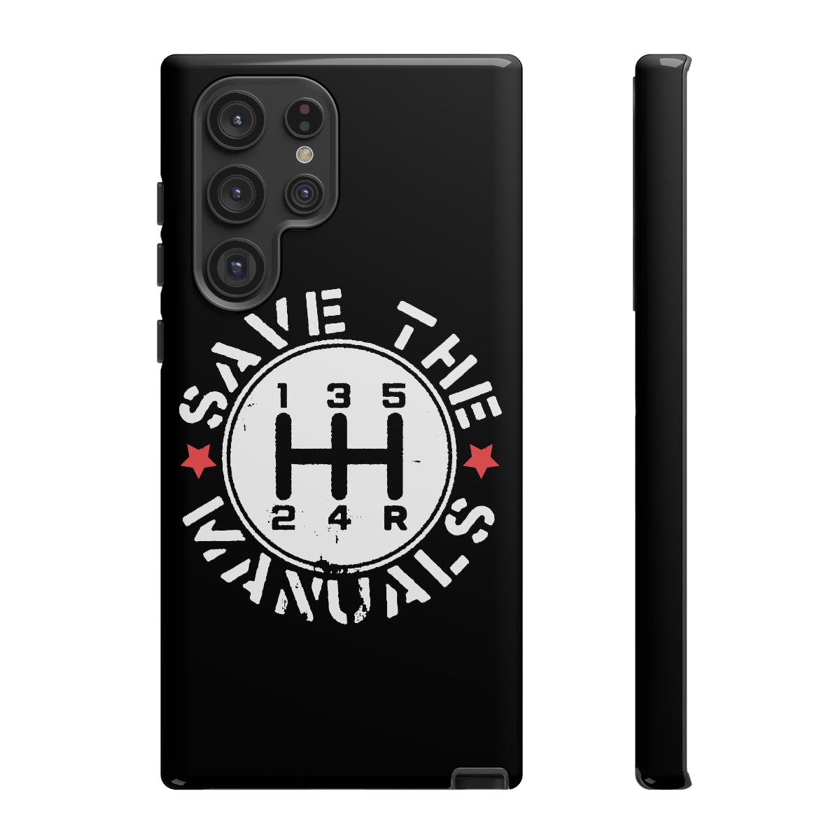Save The Manuals - Car Phone Case - Samsung Galaxy S22 Ultra