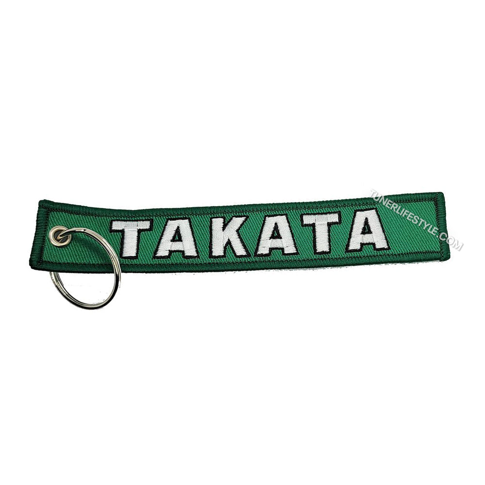 Takata Go For Green Jet Tag Frontside.