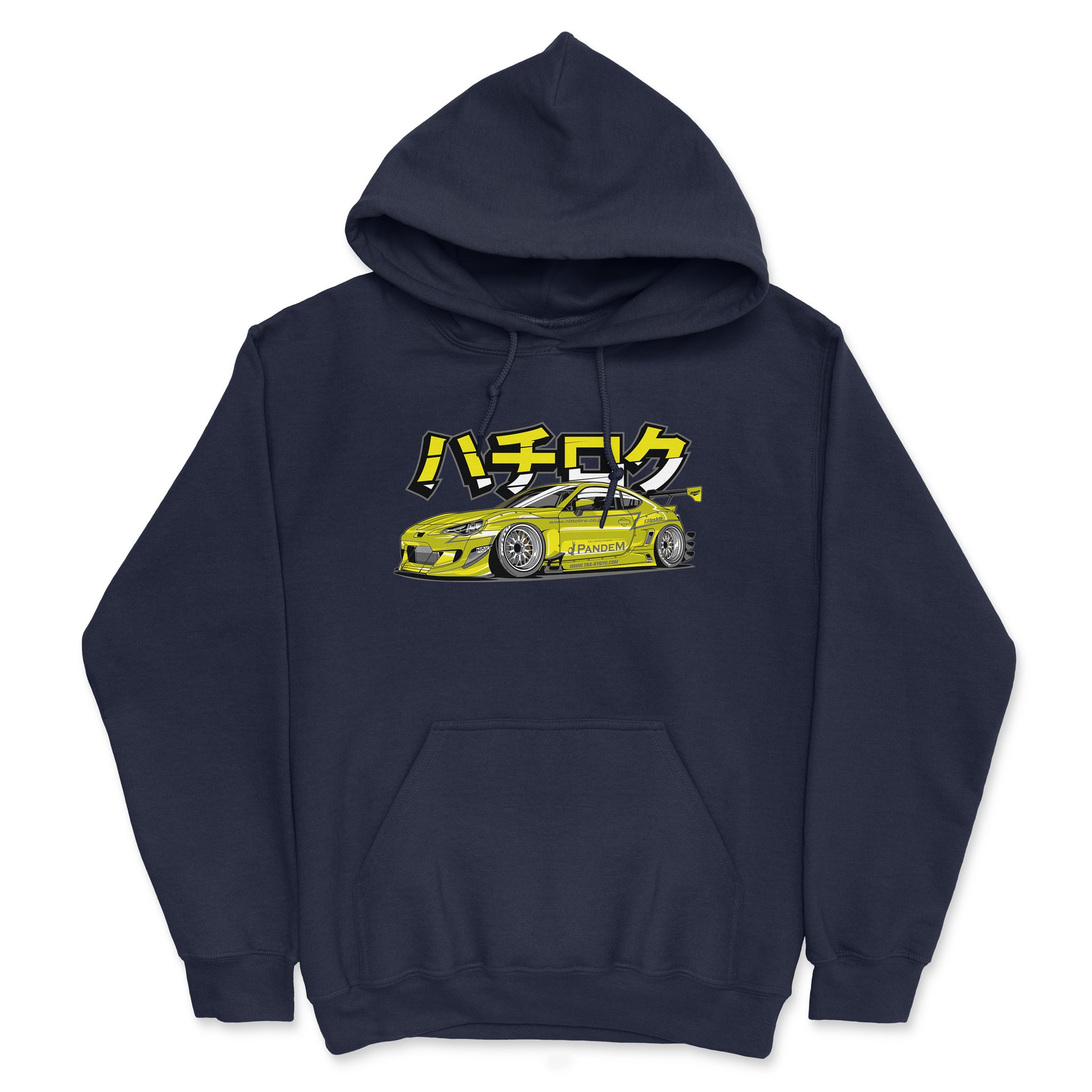 Toyota GT86 Pandem Widebody - Car Hoodie - Navy.