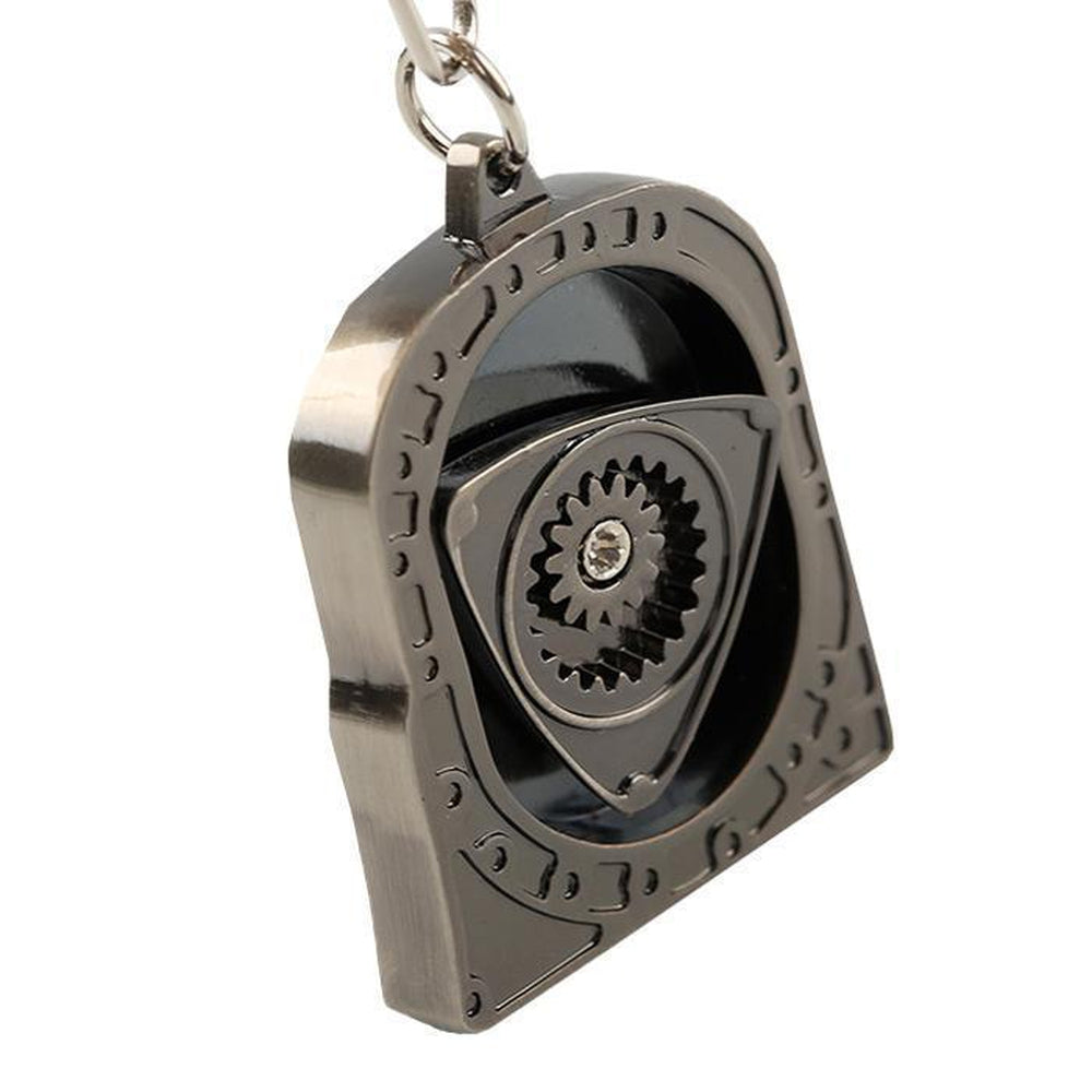 Mazda Keychain Rotary Wankel Keychain Gift Set - Metal Key Chain