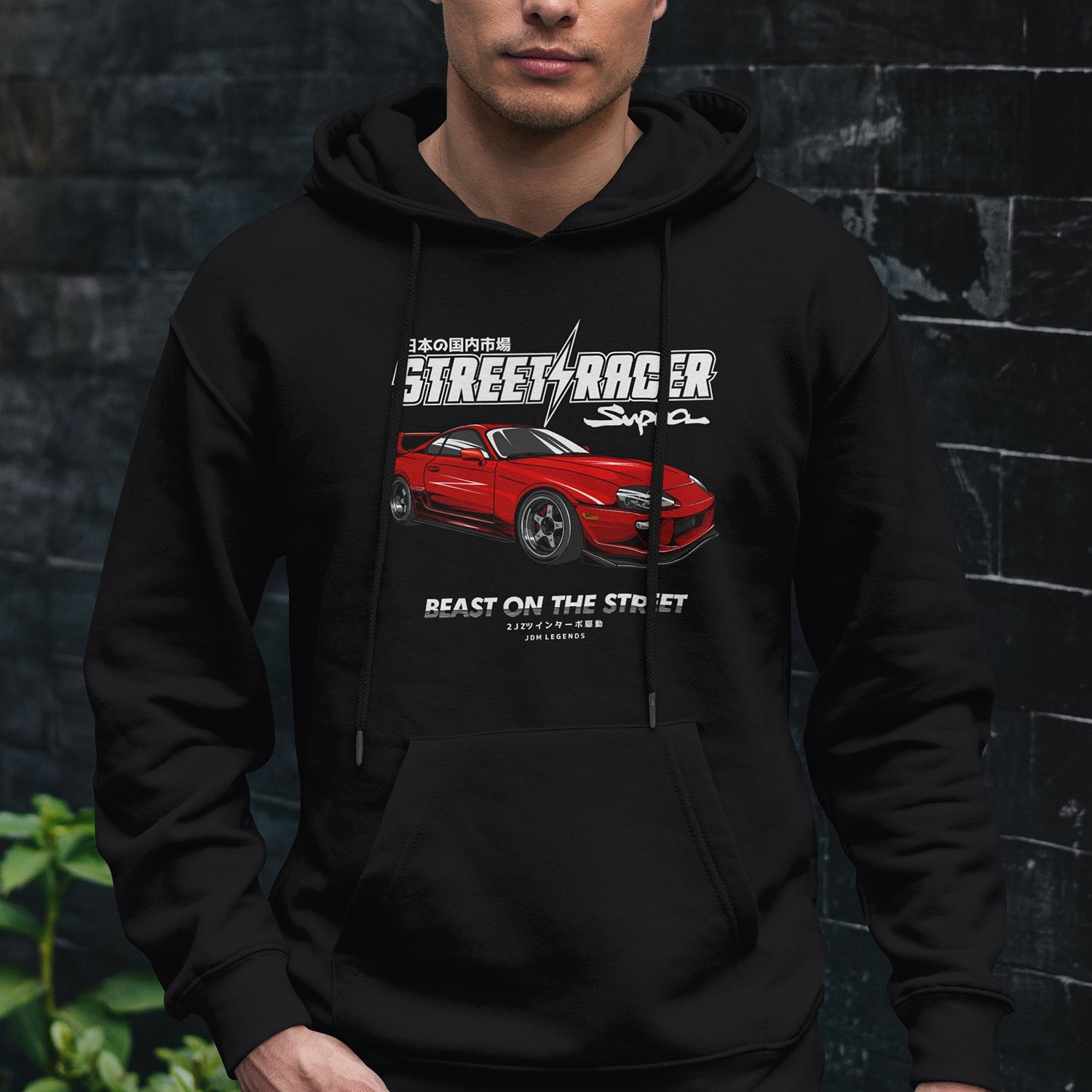 Car enthusiast hoodies collection.