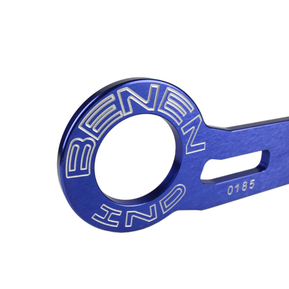 BENEN Rear Tow Hook in blue.