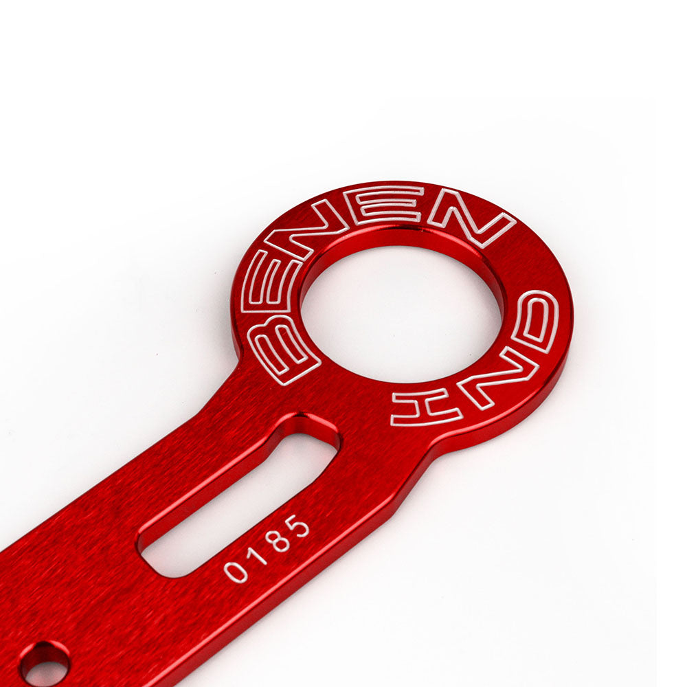 BENEN Rear Tow Hook in red.