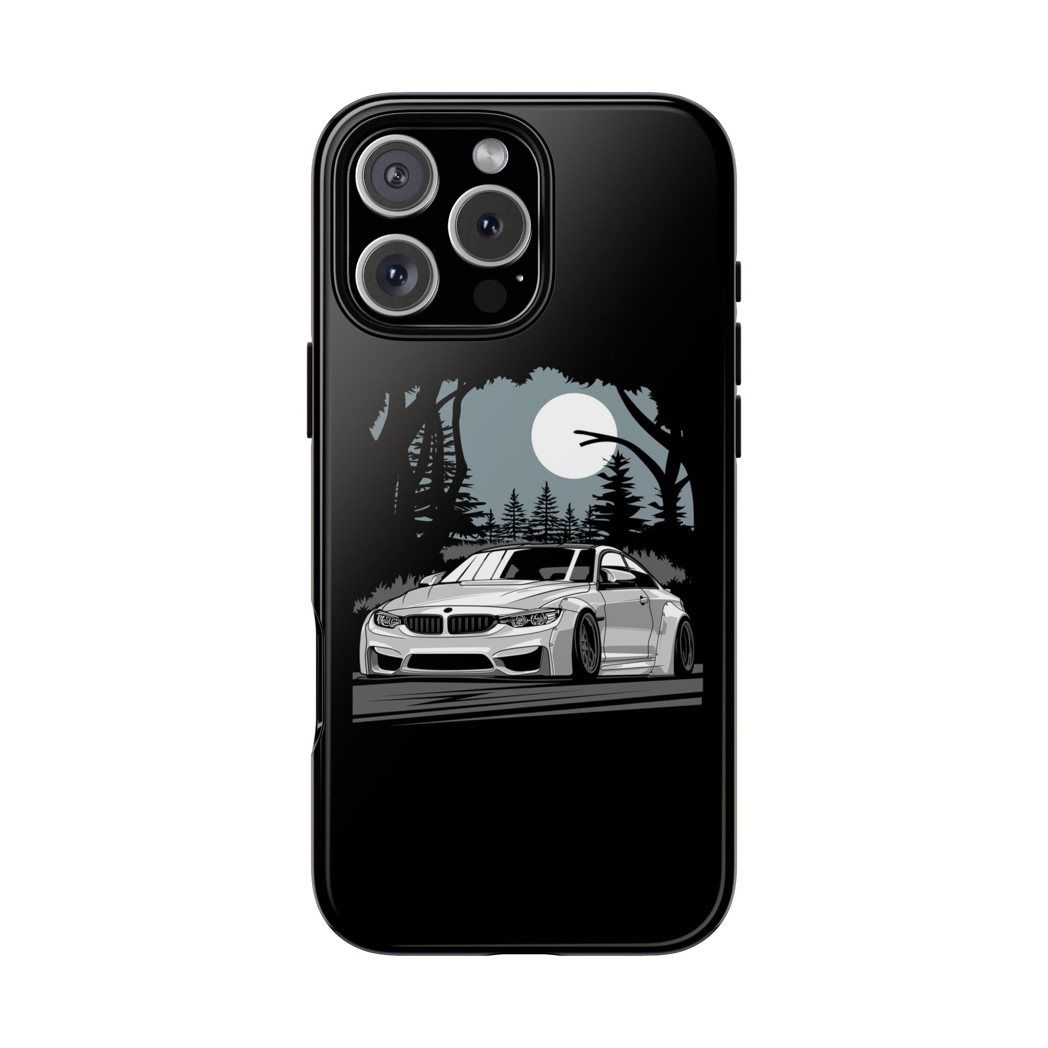 Phone case with BMW M4 design
