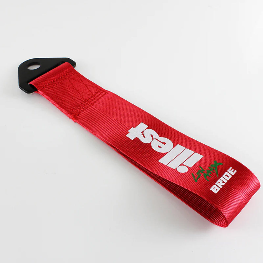 Bride illest tow strap in red.