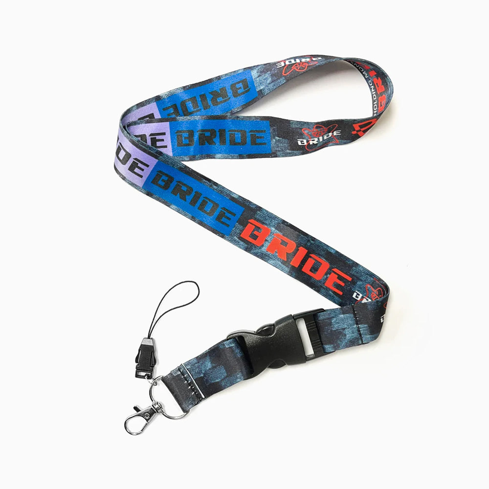 Bride Racing Carbon Lanyard.