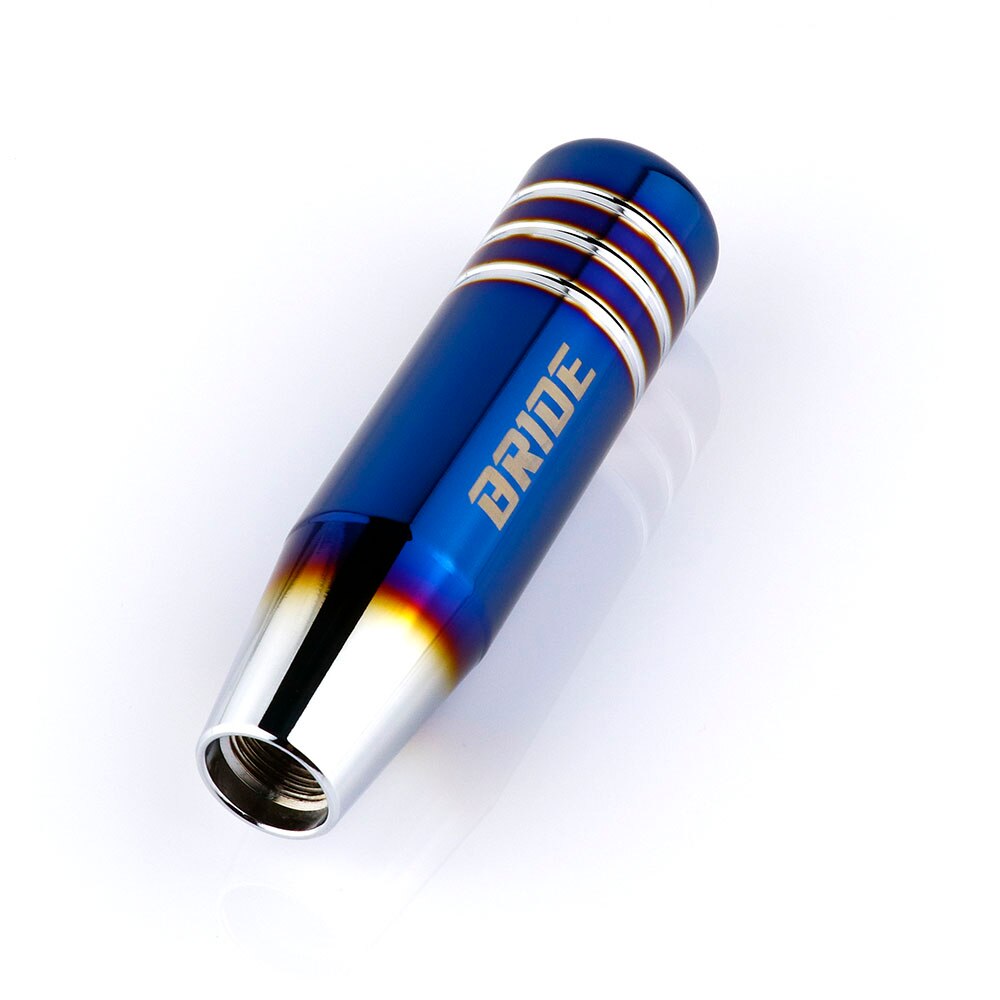 Bride racing JDM burnt blue style MT gear shift knob.