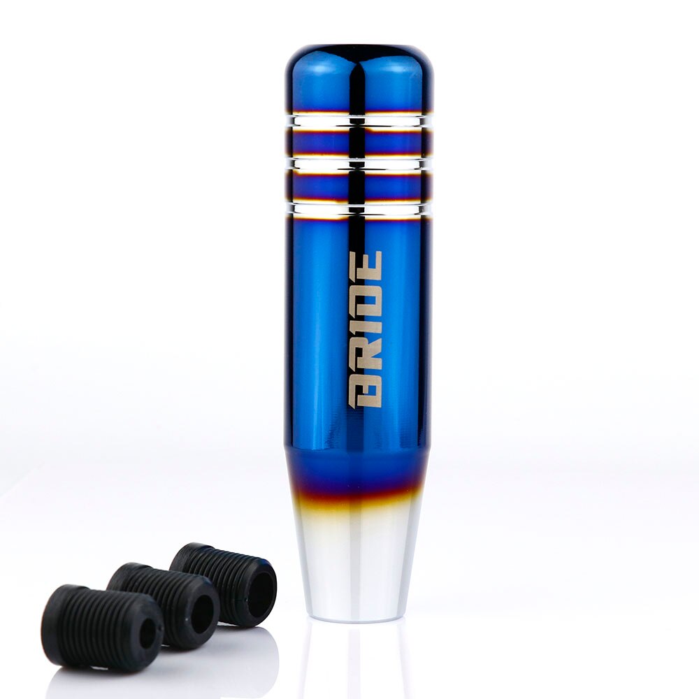 Bride racing JDM burnt blue style MT gear shift knob.