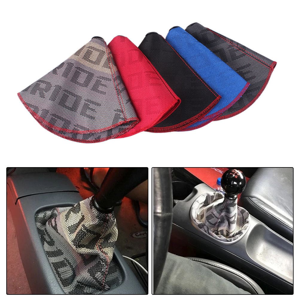 Bride racing JDM gear shift boot cover in all colors.