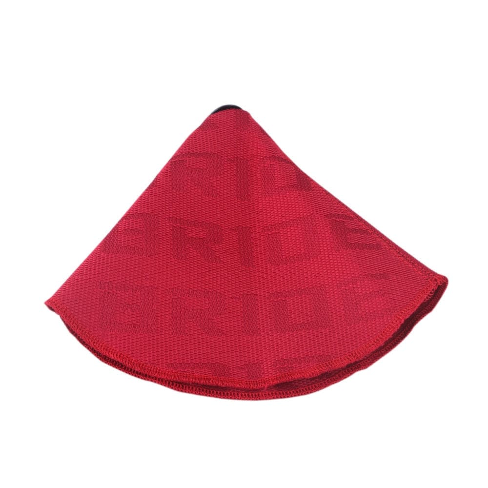 Bride racing JDM gear shift boot cover in red.