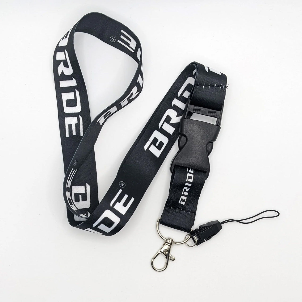 Bride Racing Lanyard Black.