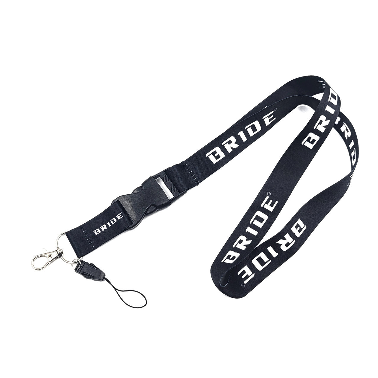 Bride Racing Lanyard Black.