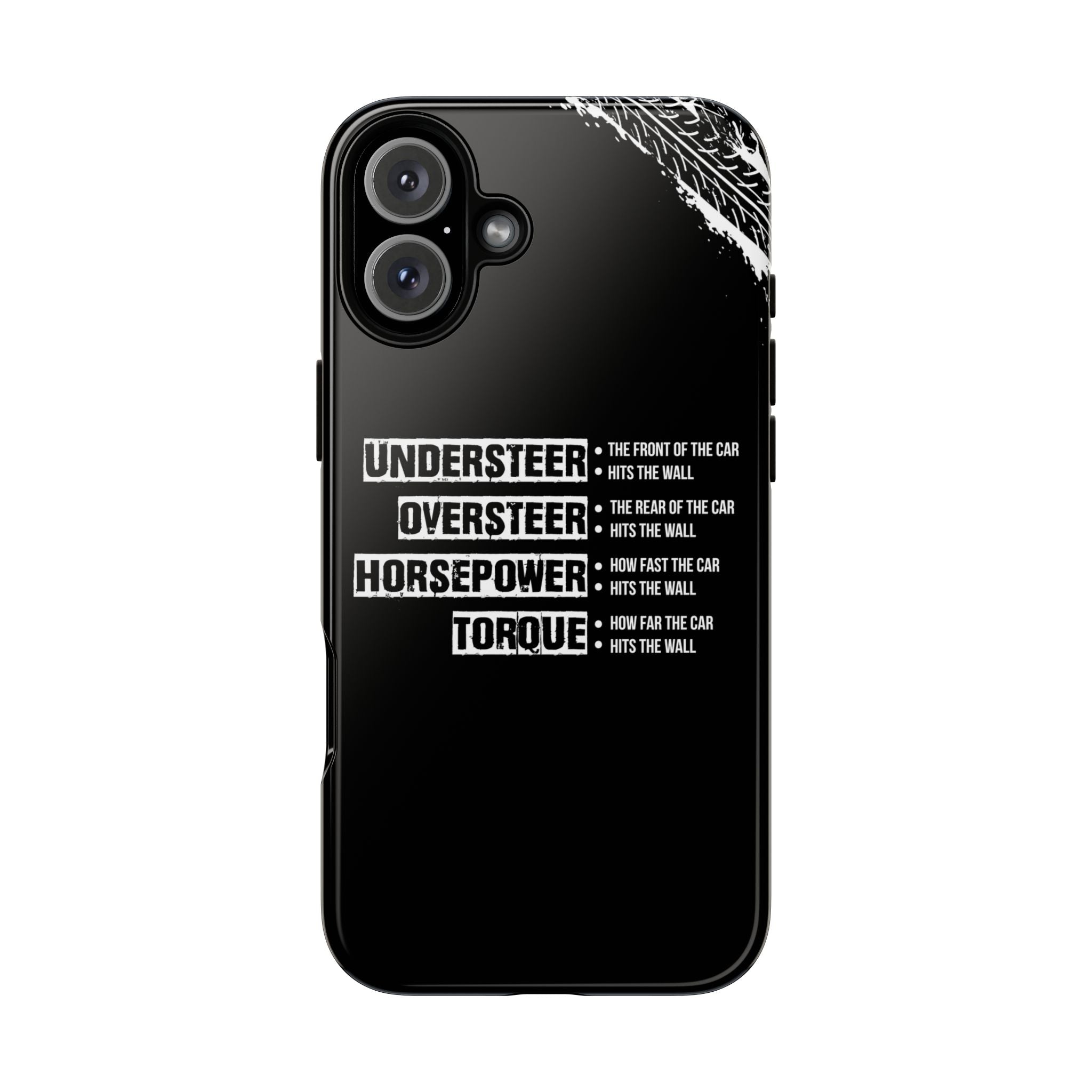 Car Physics Phone Case for iPhone 16