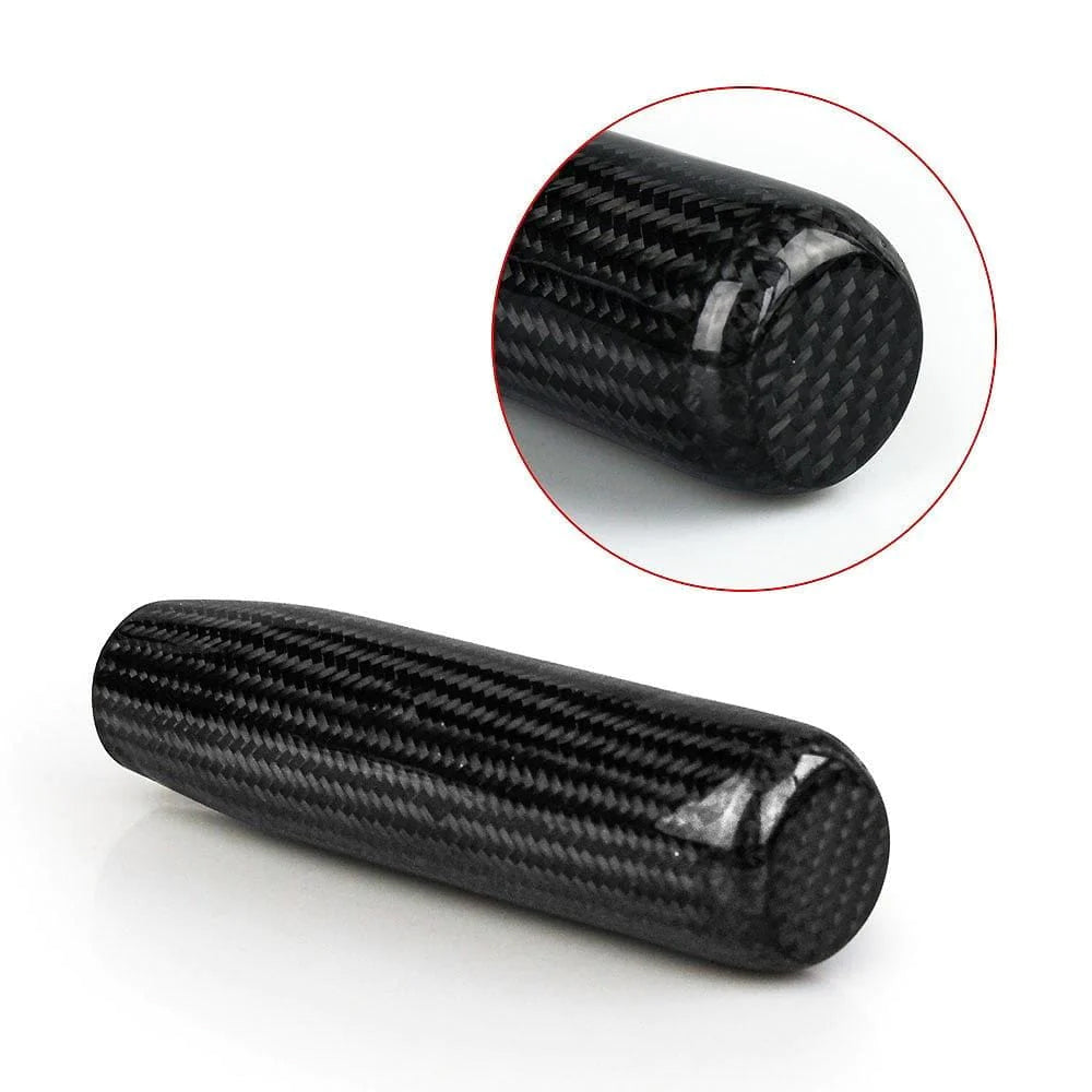 Carbon fiber shift knob universal black.