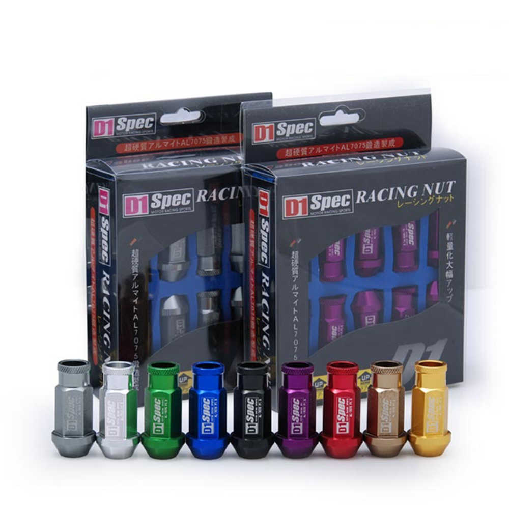 D1 Spec Racing Lug Nuts 52mm in all colors.