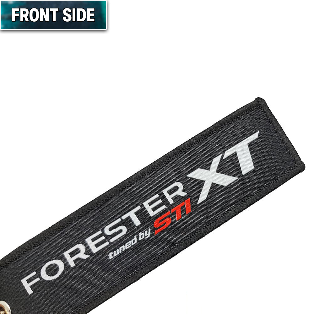 Forester XT Tuning Jet Tag with keychain.