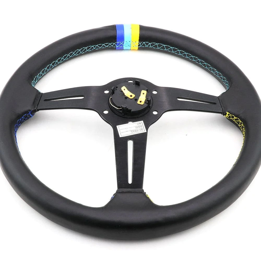 GReddy GPP Leather Steering Wheel 14 inch.