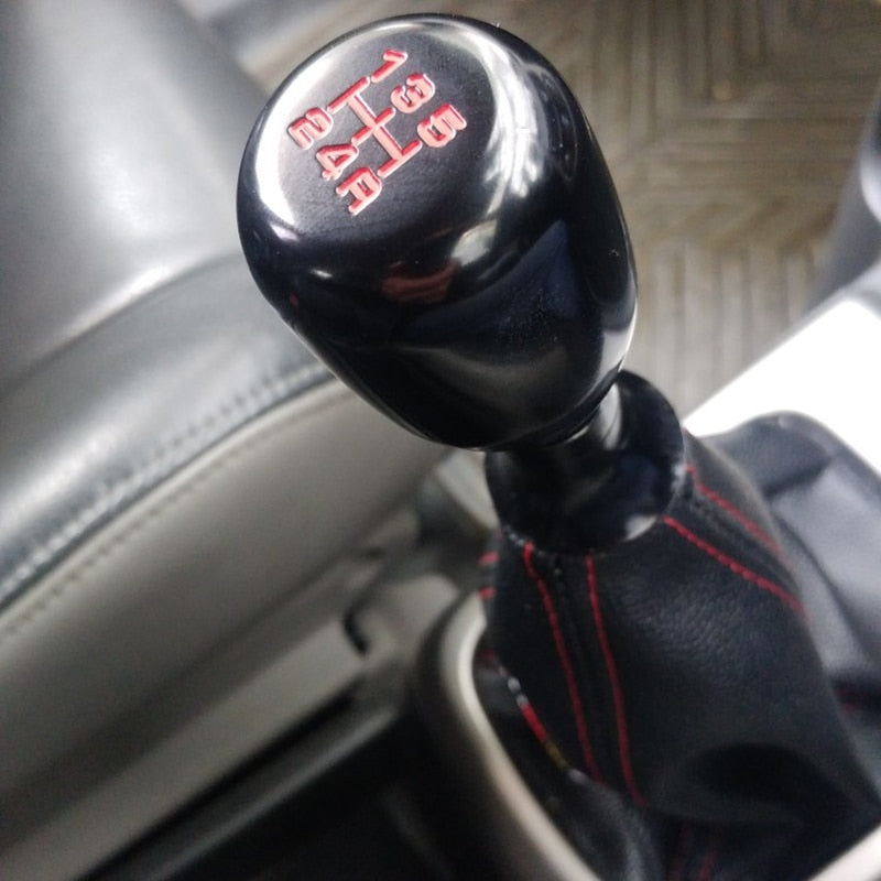 Installed JDM 5 speed gear shift knob in black
