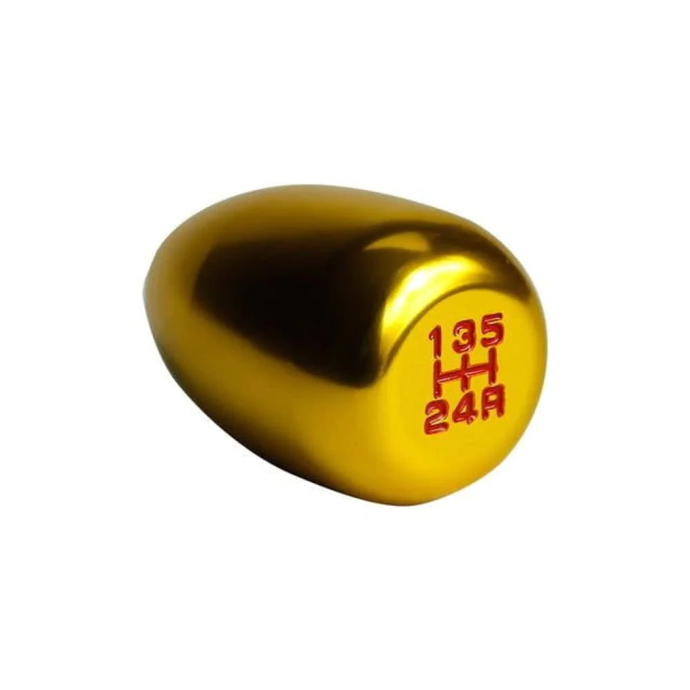 JDM 5 speed gear shift knob in gold.