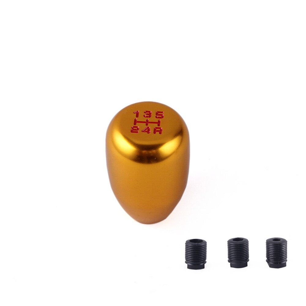 JDM 5 speed gear shift knob in gold.