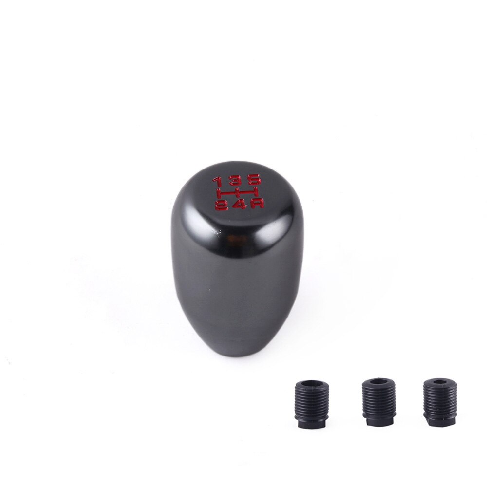 JDM 5 speed gear shift knob in gray.