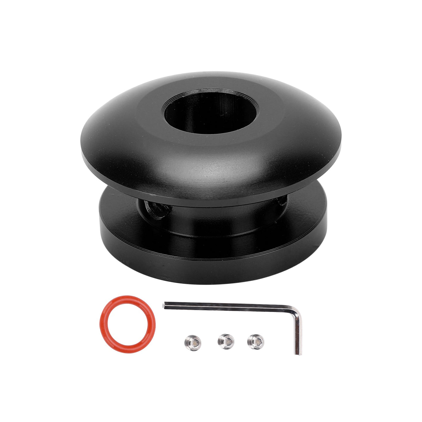 JDM racing shift boot retainer in black