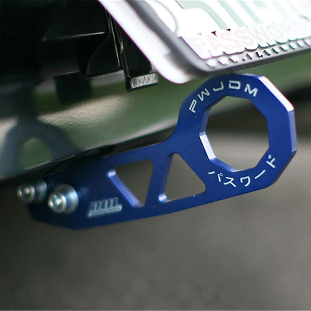 JDM rear tow hook in blue. #color_blue