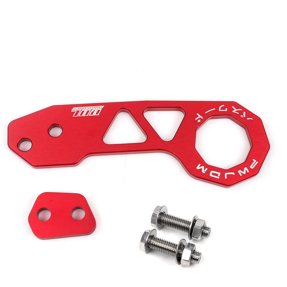 JDM rear tow hook in red. #color_red