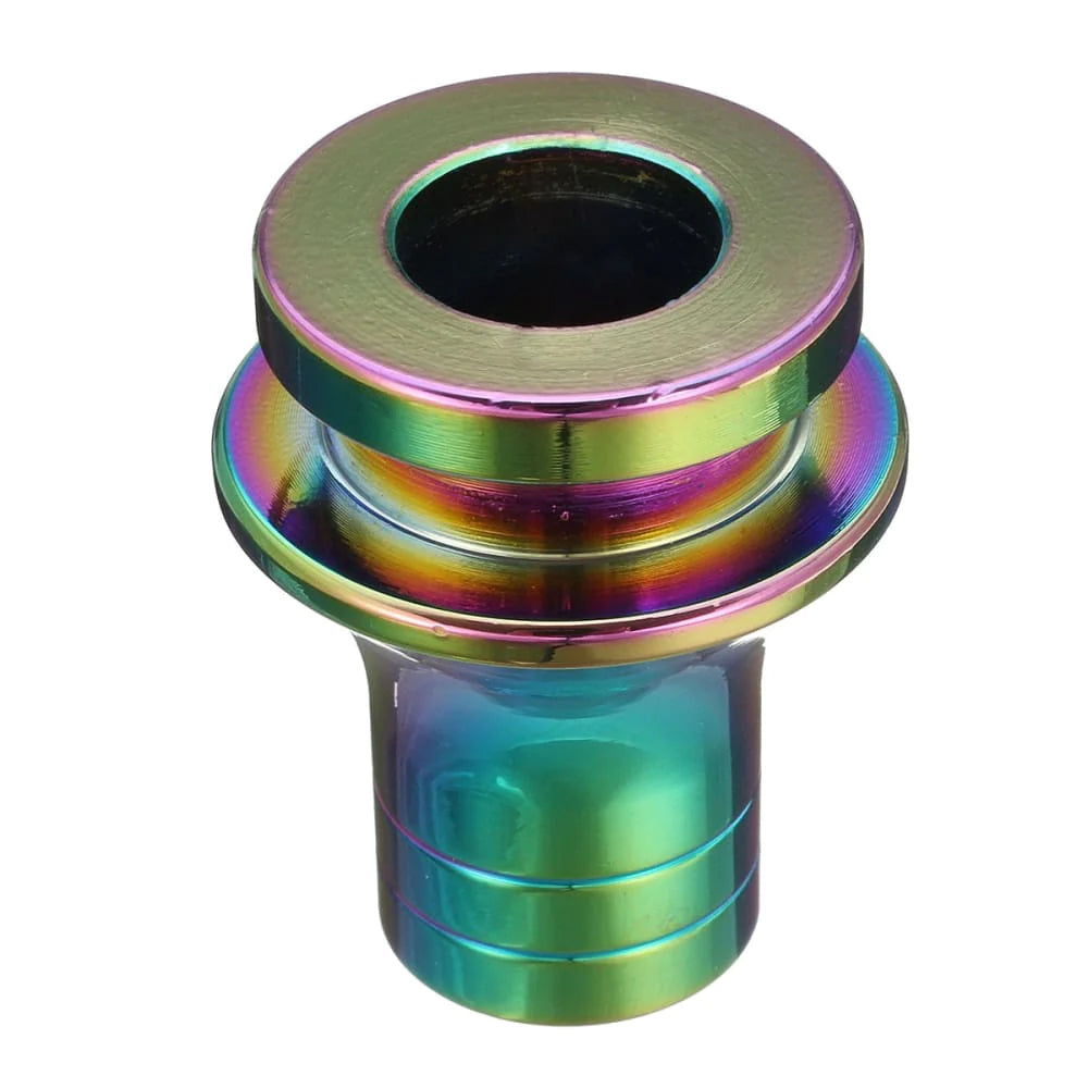 low profile JDM racing shift boto retainer in neochrome.