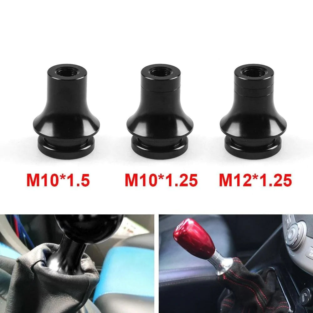 low profile JDM racing shift boto retainers in black.