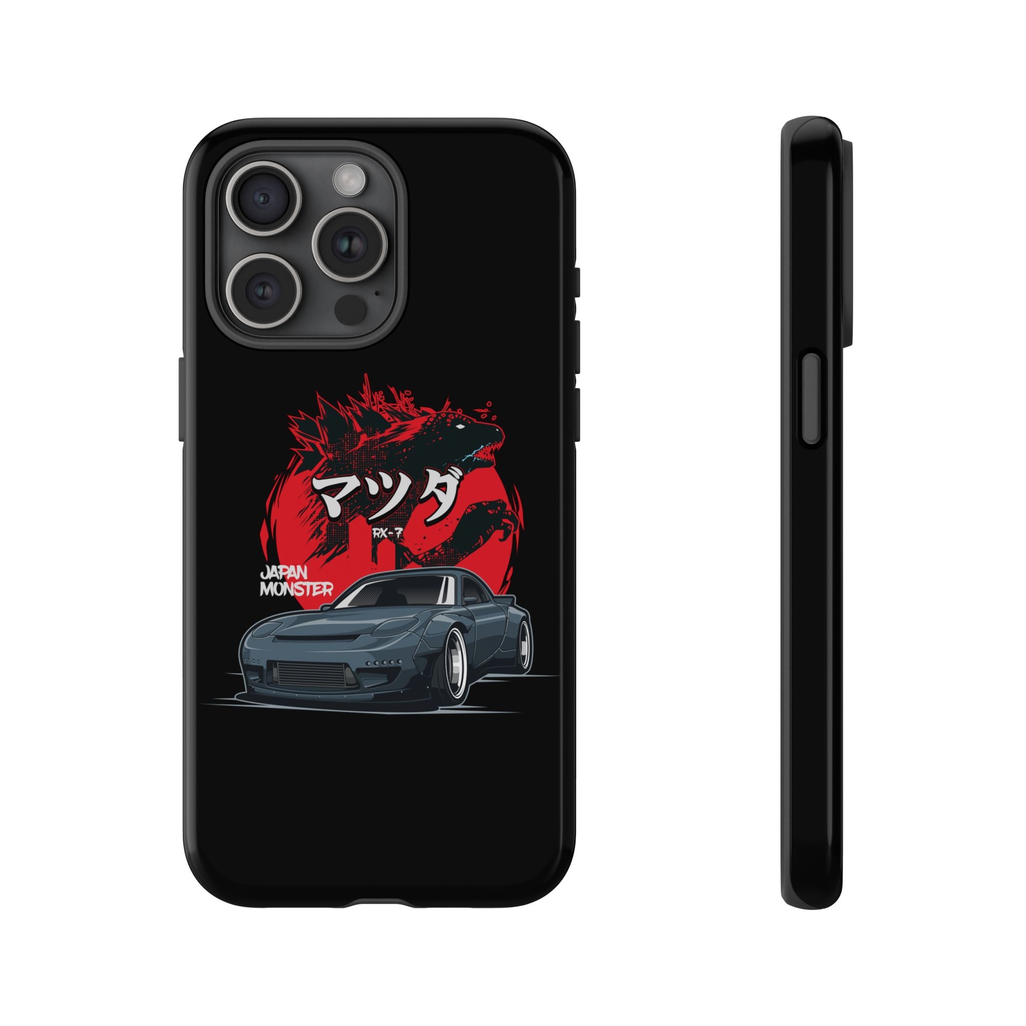 Mazda RX-7 Japan Monster Phone Case for iPhone 15 Pro Max