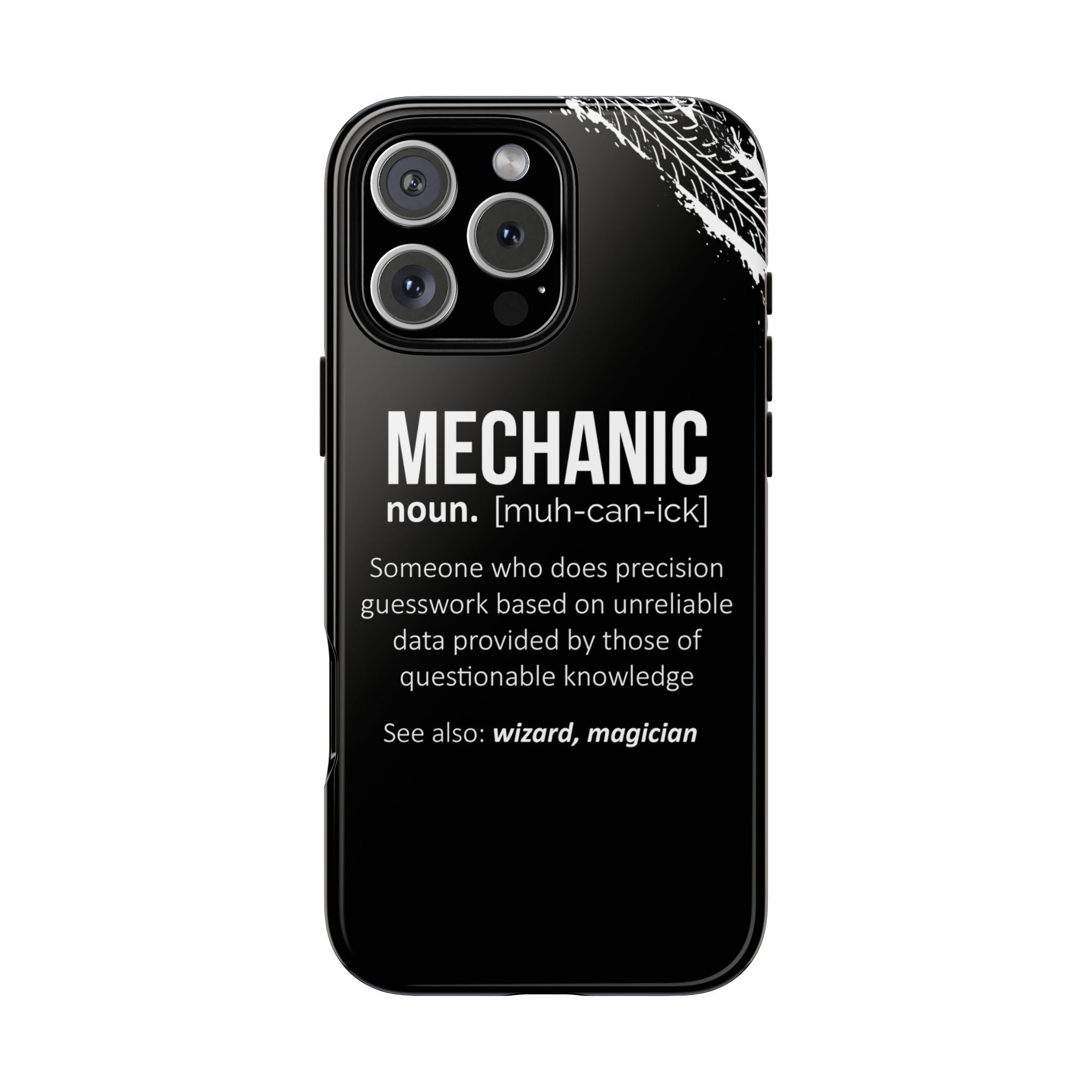 Mechanic Wizard Phone Case for iPhone 16 Pro Max