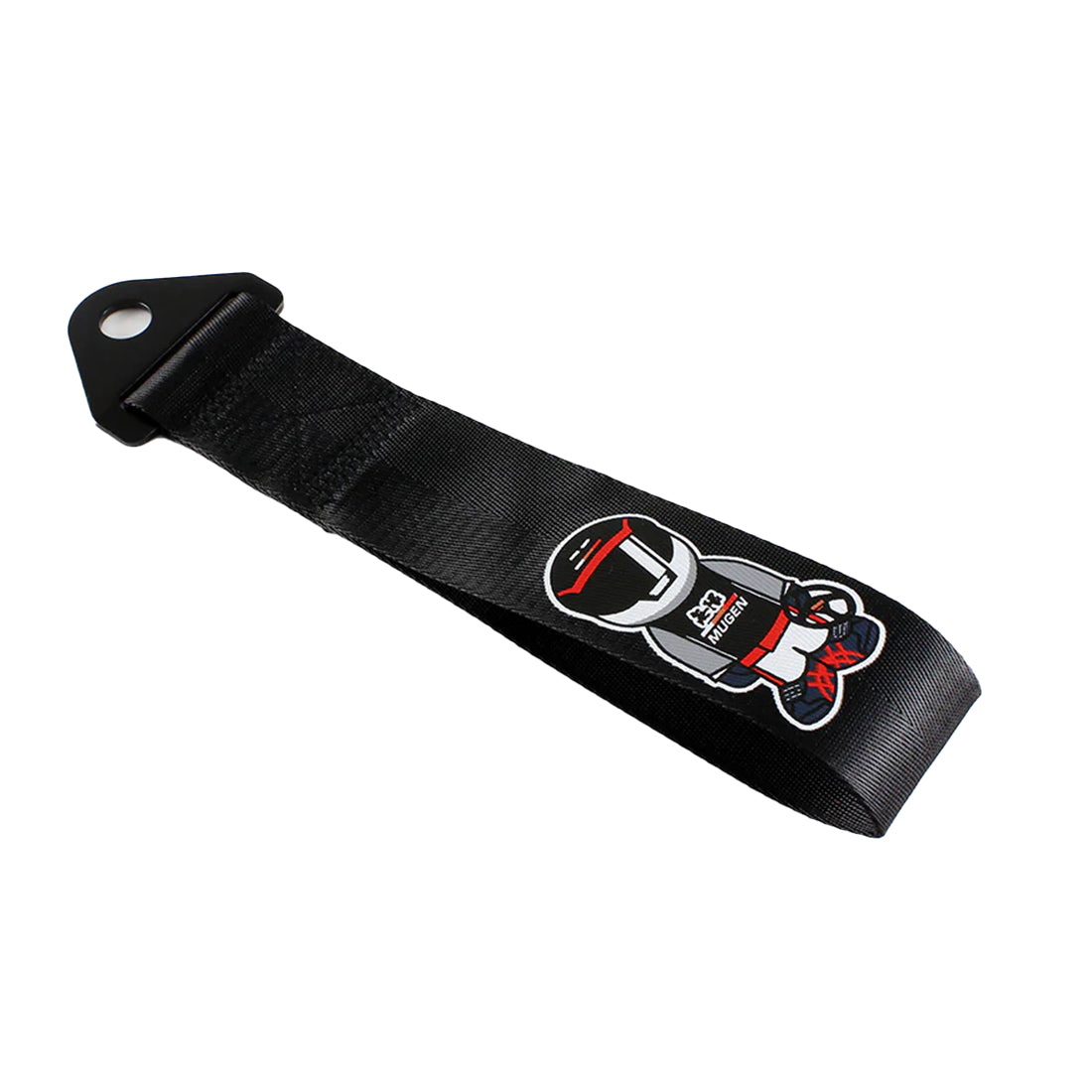 Mugen Power Tow Strap V2 in black.