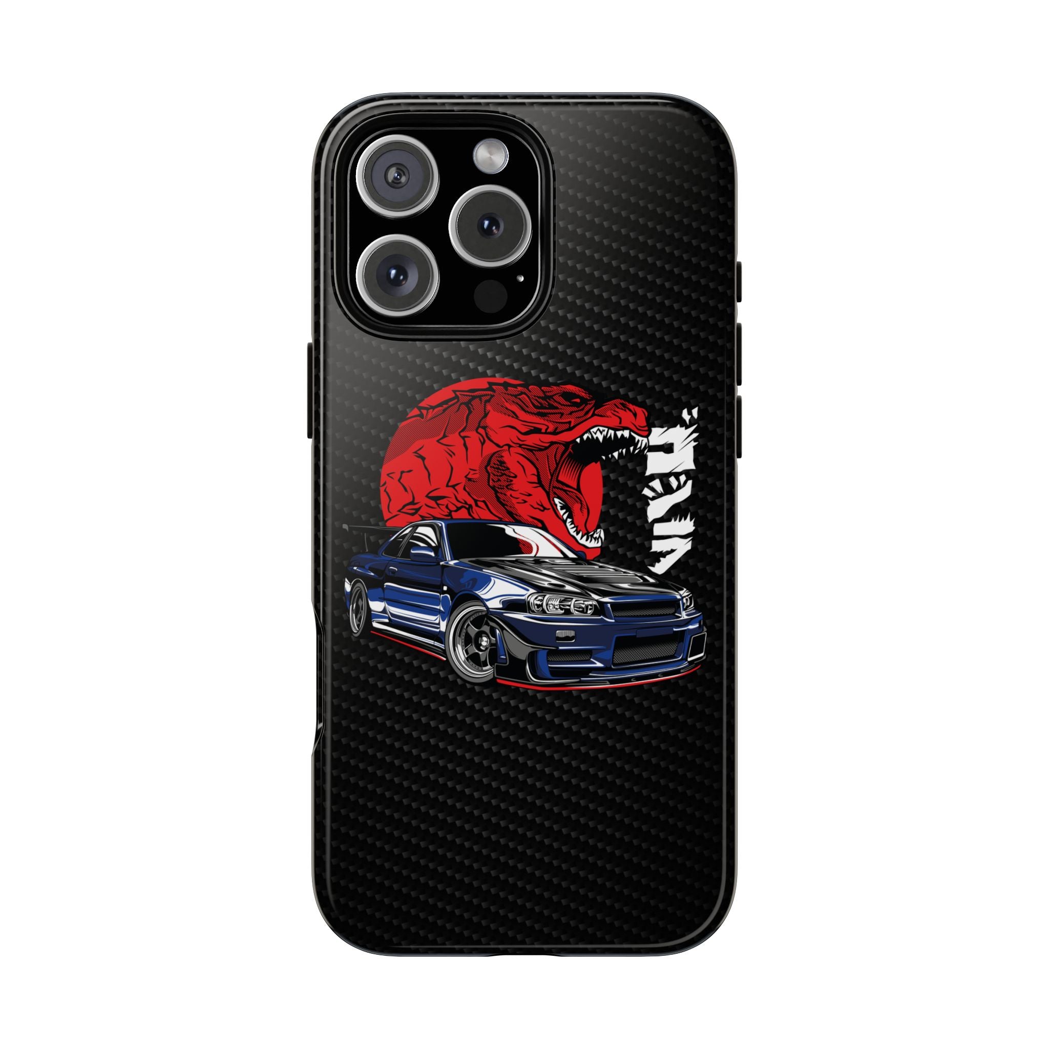 Nissan Skyline GTR R34 Godzilla Phone Case for iPhone 16 Pro Max