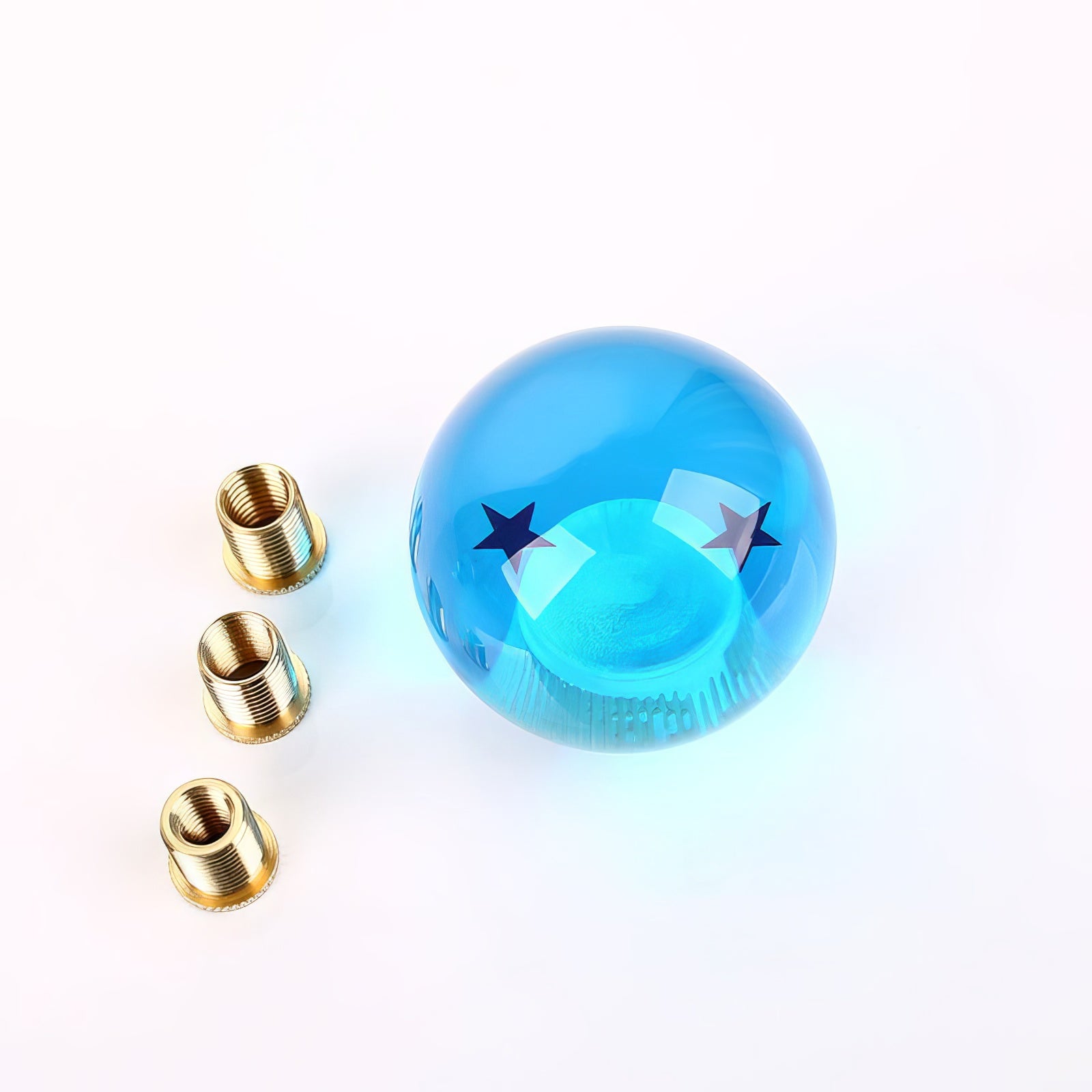 Rare blue dragon ball z gear shift knob 2 stars