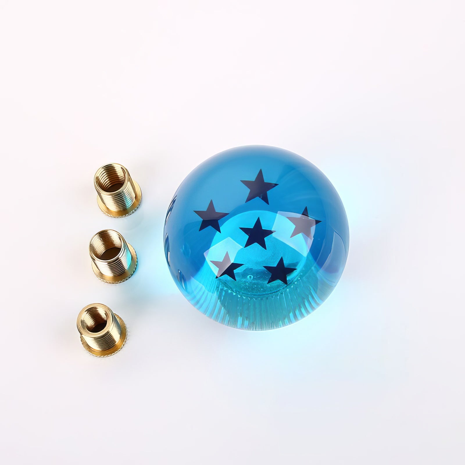 Rare blue dragon ball z gear shift knob 6 stars