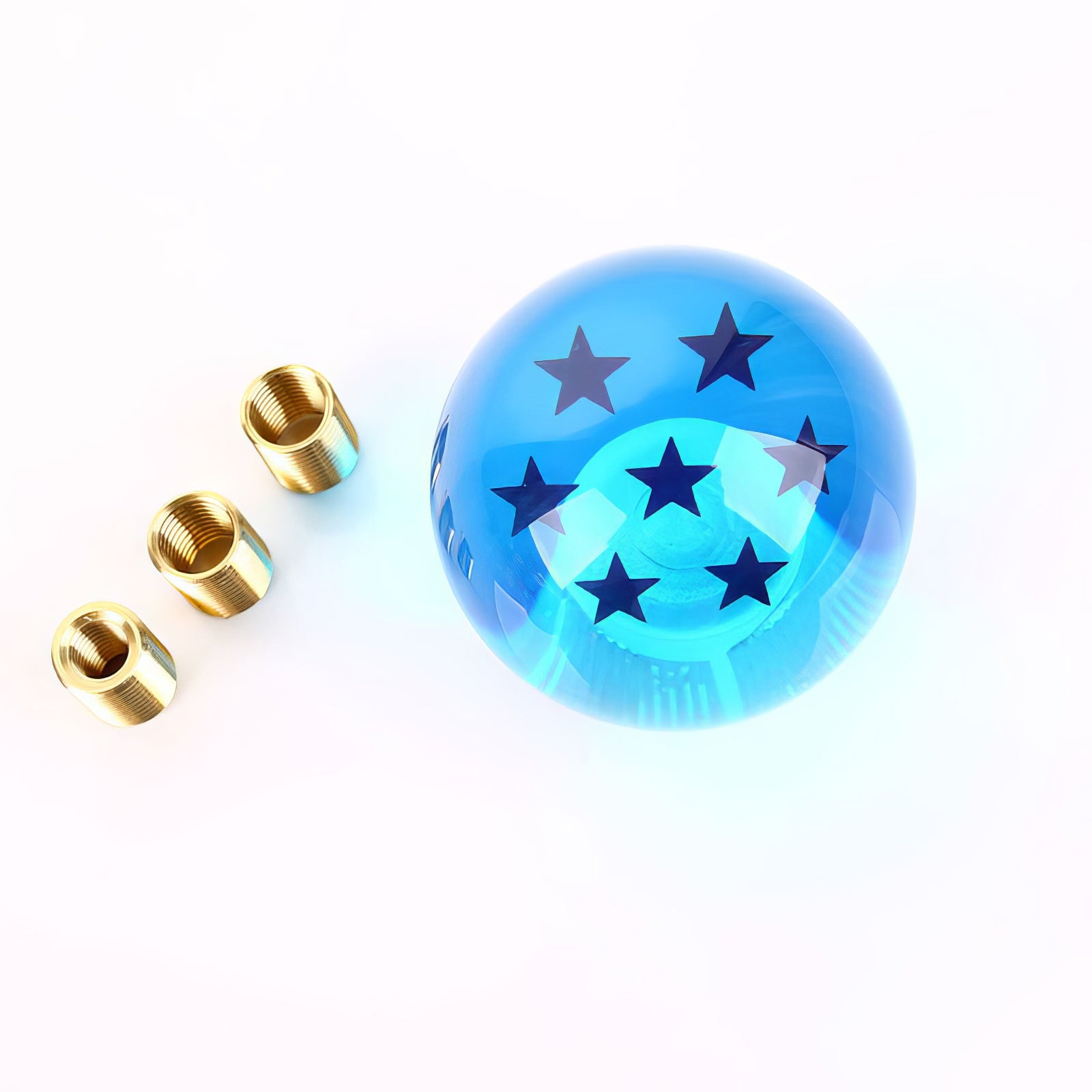Rare blue dragon ball z gear shift knob 7 stars