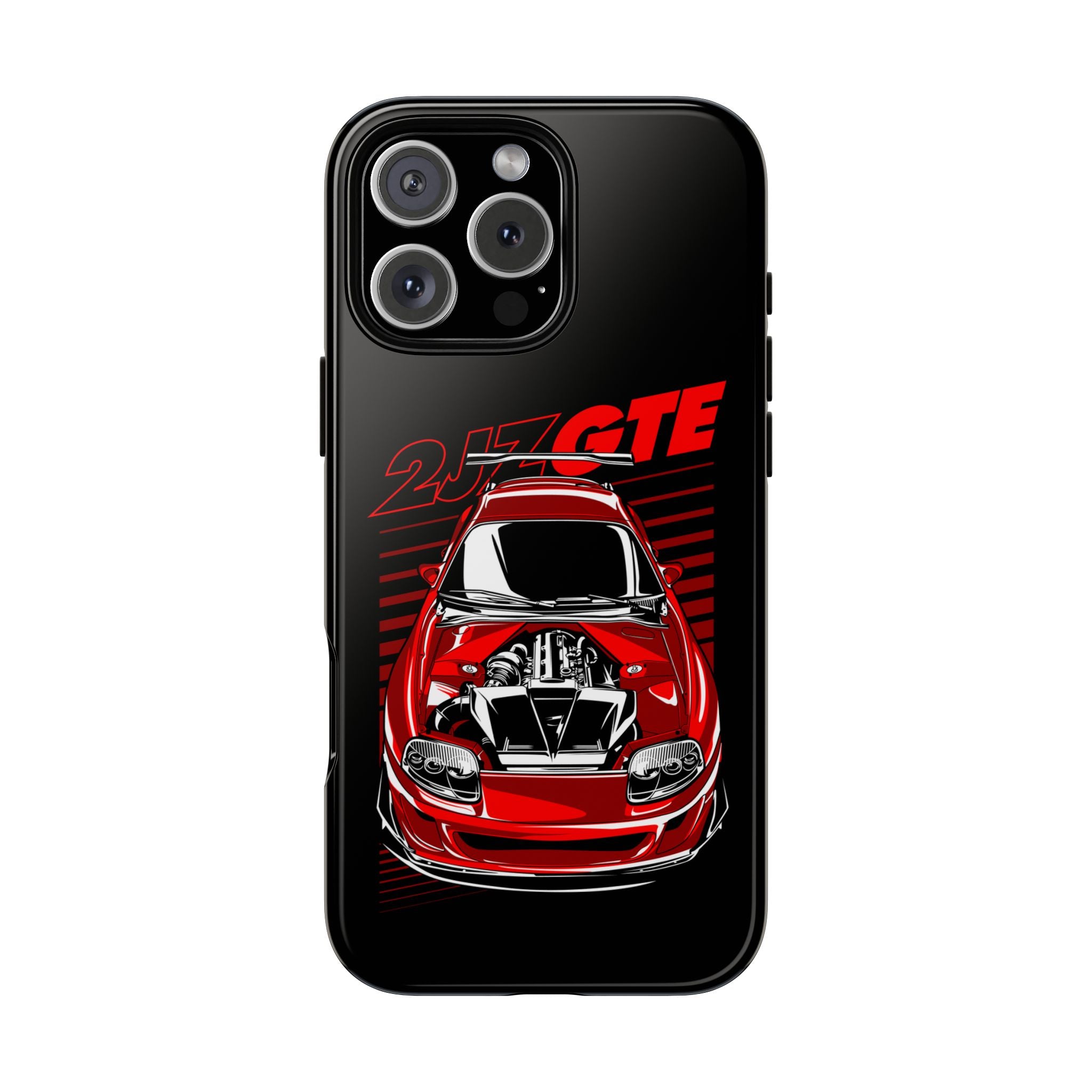 Toyota Supra MKIV 2JZ GTE phone case for iPhone models.