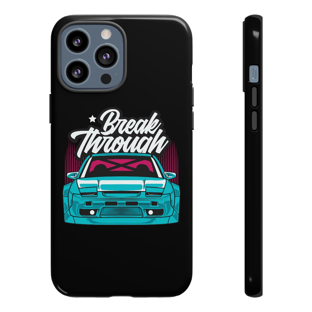 240SX S13 Break Through - Car Phone Case - iPhone 13 Pro Max