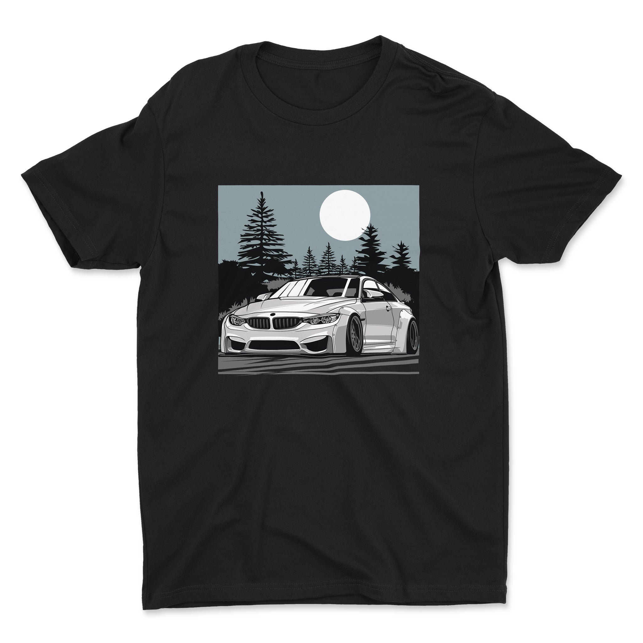 BMW M4 - Car T-Shirt - Black