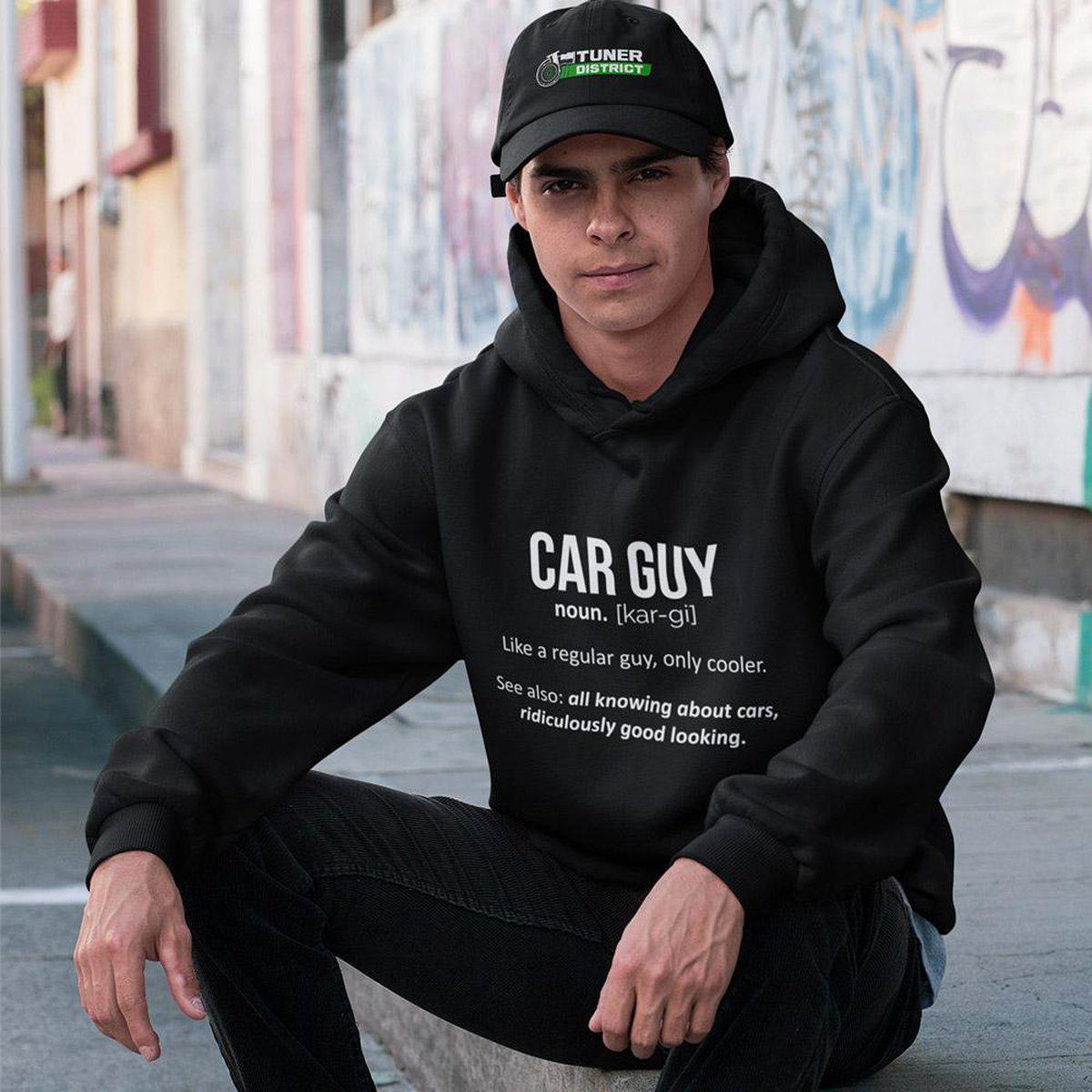 Car Guy - Car Hoodie - Mockup black.