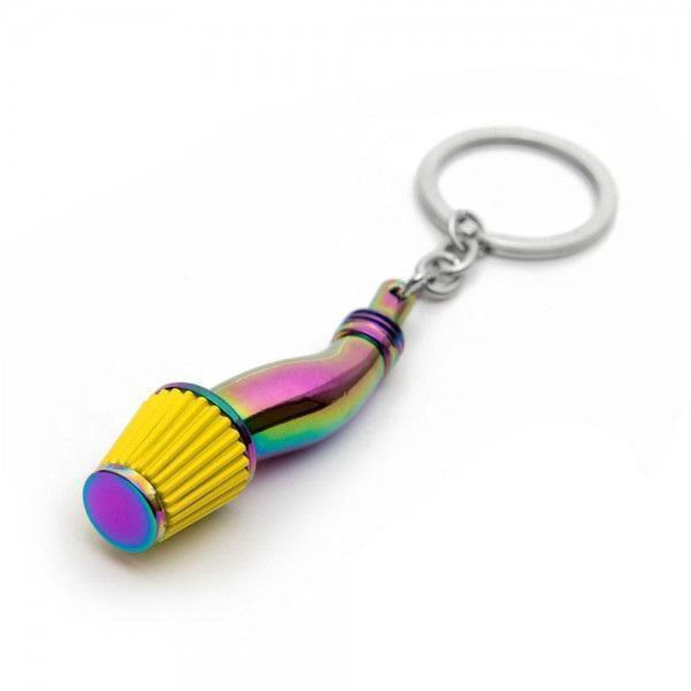 Cold Air Intake Neochrome Keychain in Yellow