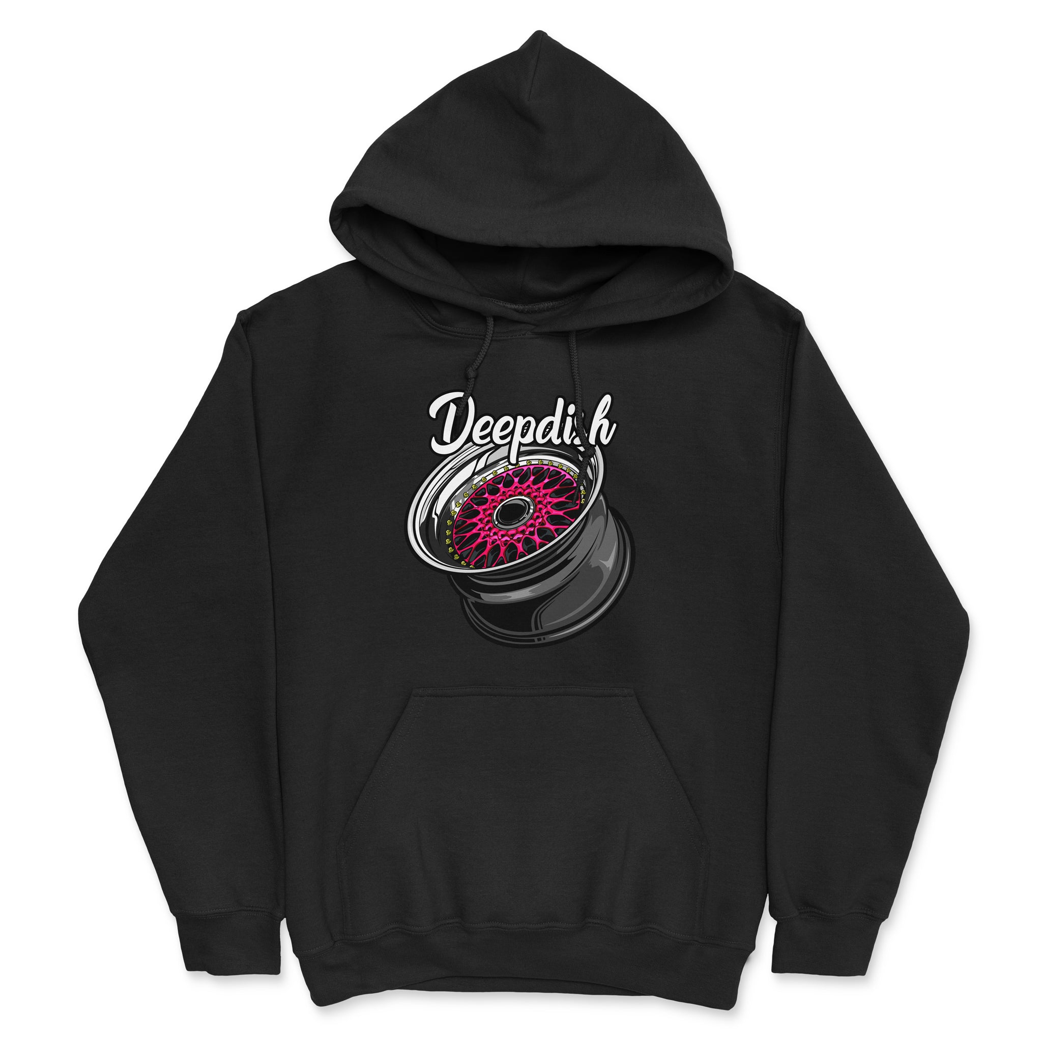 Deep Dish - Car Hoodie - Black.